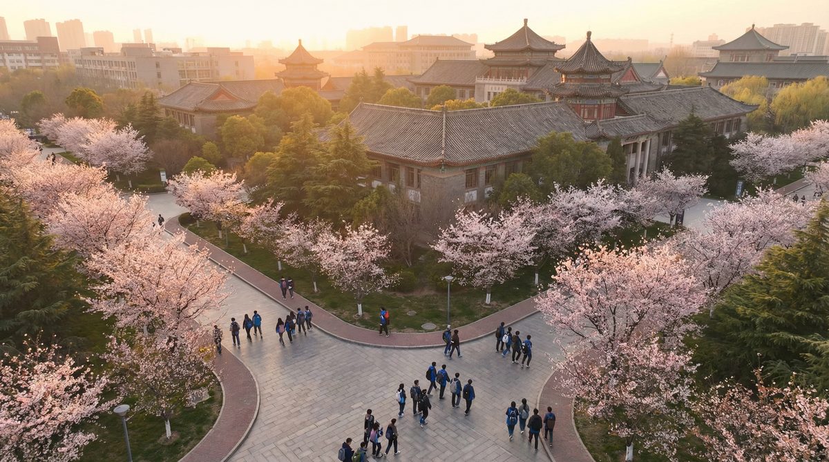 校花传媒 - 春日限定最美大学城